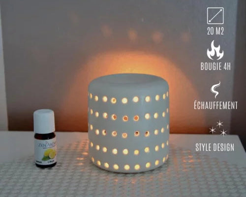 Brûleur Coliseo blanc