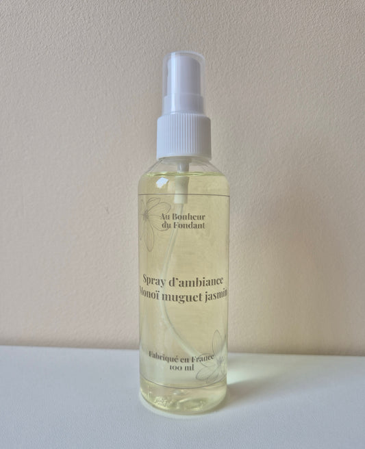 Spray d'ambiance ♡ Monoï muguet jasmin