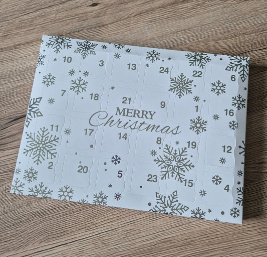 Calendrier fondant 24 cases - Pré-commande