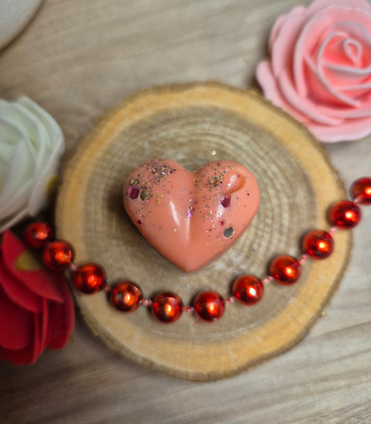 Coeur parfumé ♡ Éclat rosé