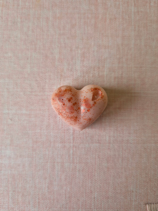 Cœur parfumé ♡ Monoï fraise