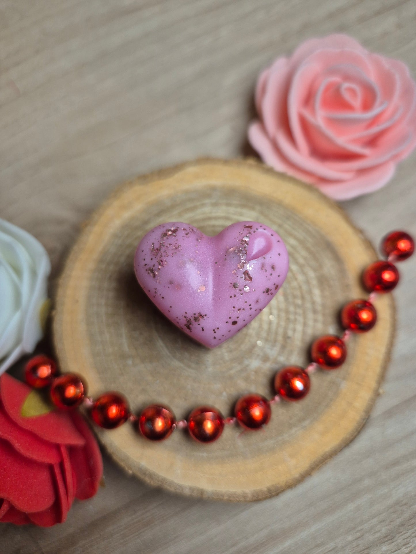 Coeur parfumé ♡ Velours de rose